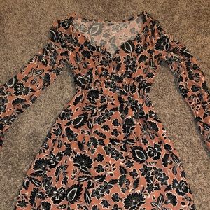 charlotte russe pink floral dress